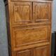 Secrétaire cabinet a cache secrète époque Louis Philippe en frêne et orme
