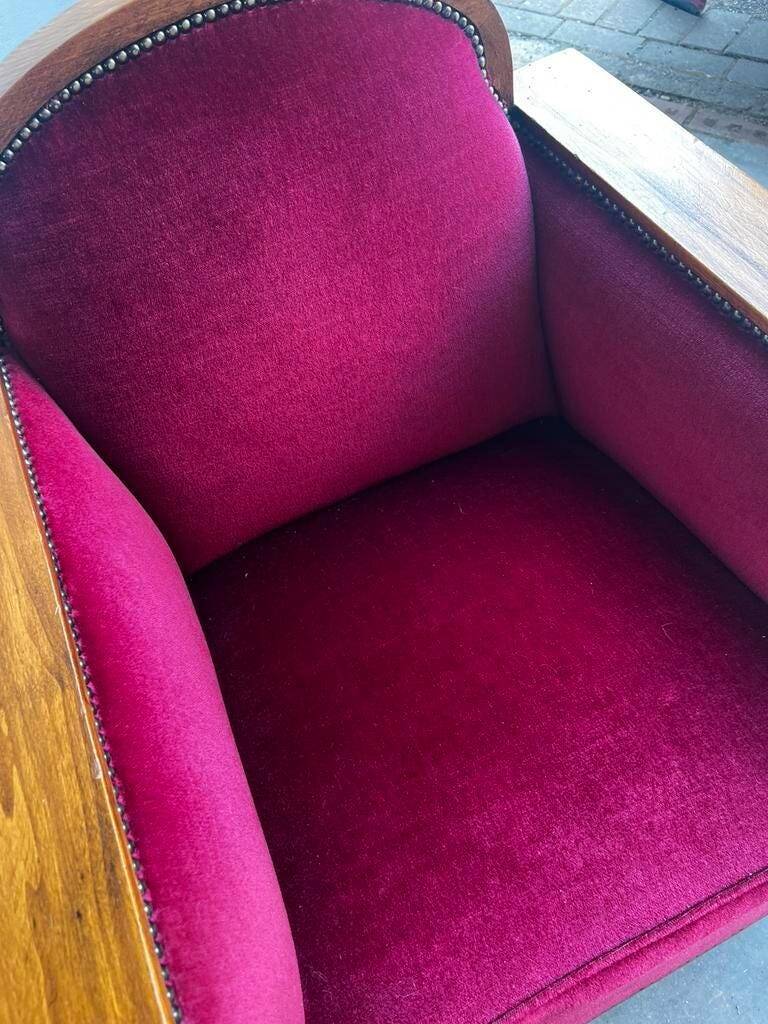 Fauteuil art déco vintage / fauteuil club / fauteuil une place