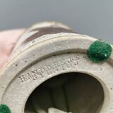 Table lamp in stoneware/ceramics by Danish Axel Larsen 1970-80s