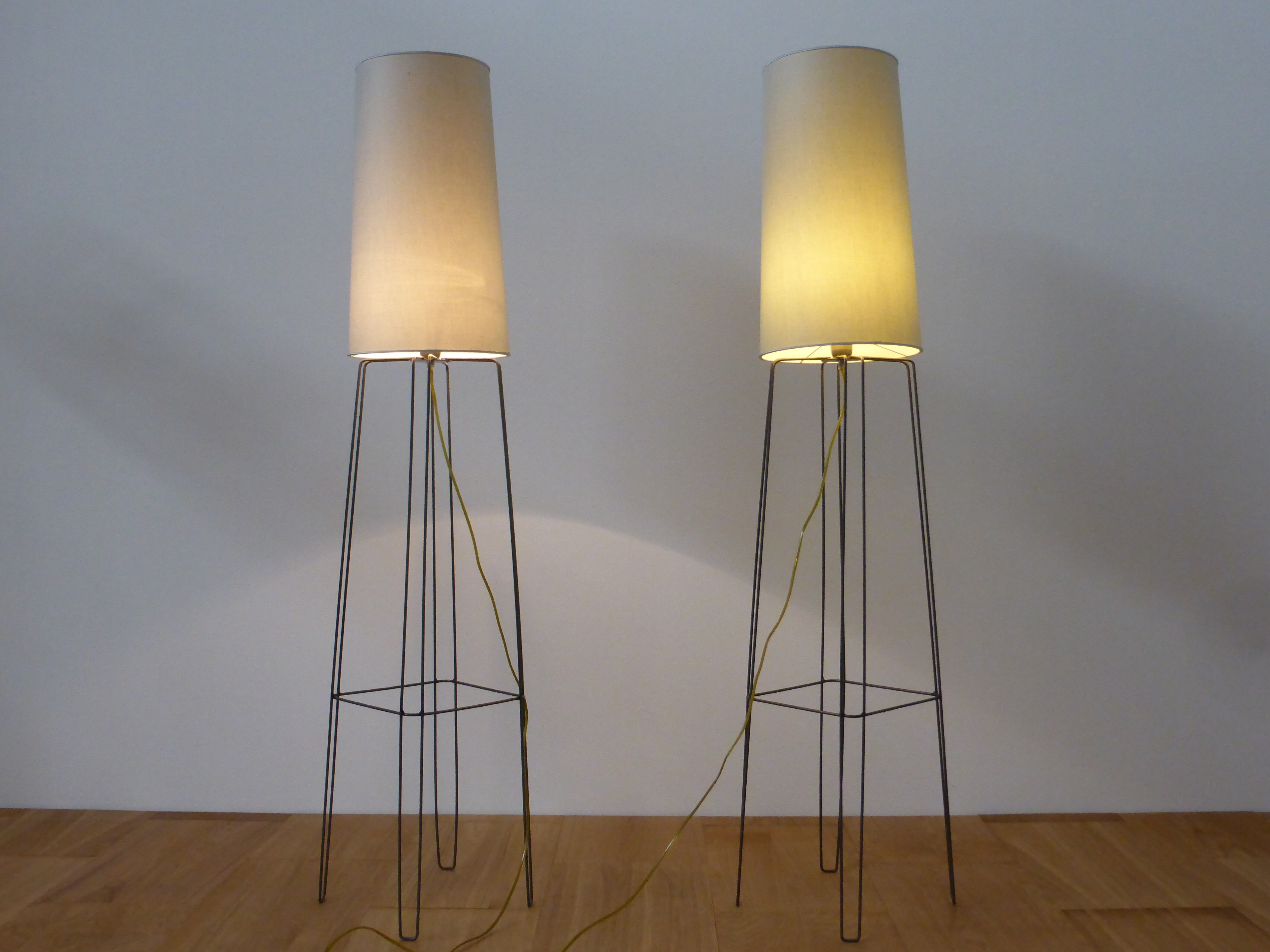 Floor lamps, italy, 2010, set of 2