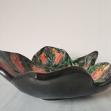 Vintage glazed ceramic trinket bowl