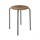 Scandinavian teak stool, Sweden, 1960