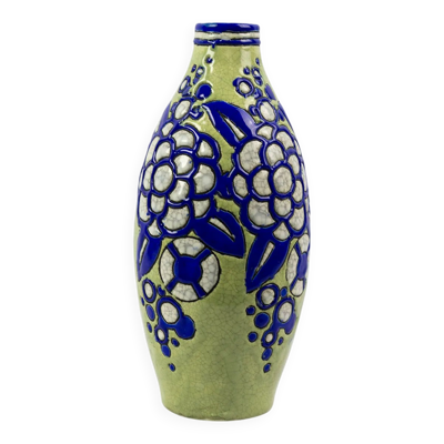 Vase Art Déco de Charles Catteau pour Boch Frères Keramis, circa 1928
