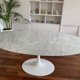 Marble tulip table