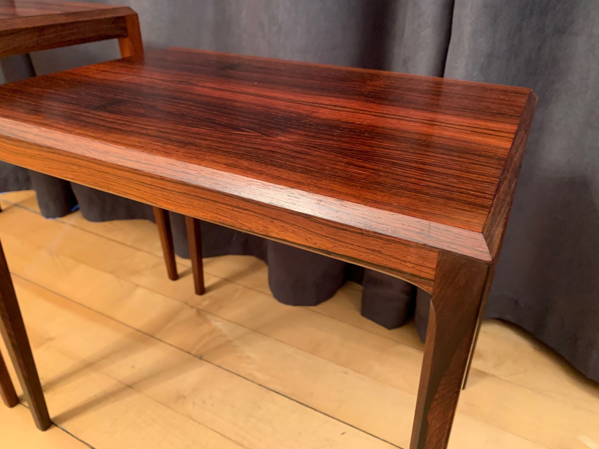 Paire de tables par Johannes Andersen, CFC Silkeborg, Danemark, années 1960