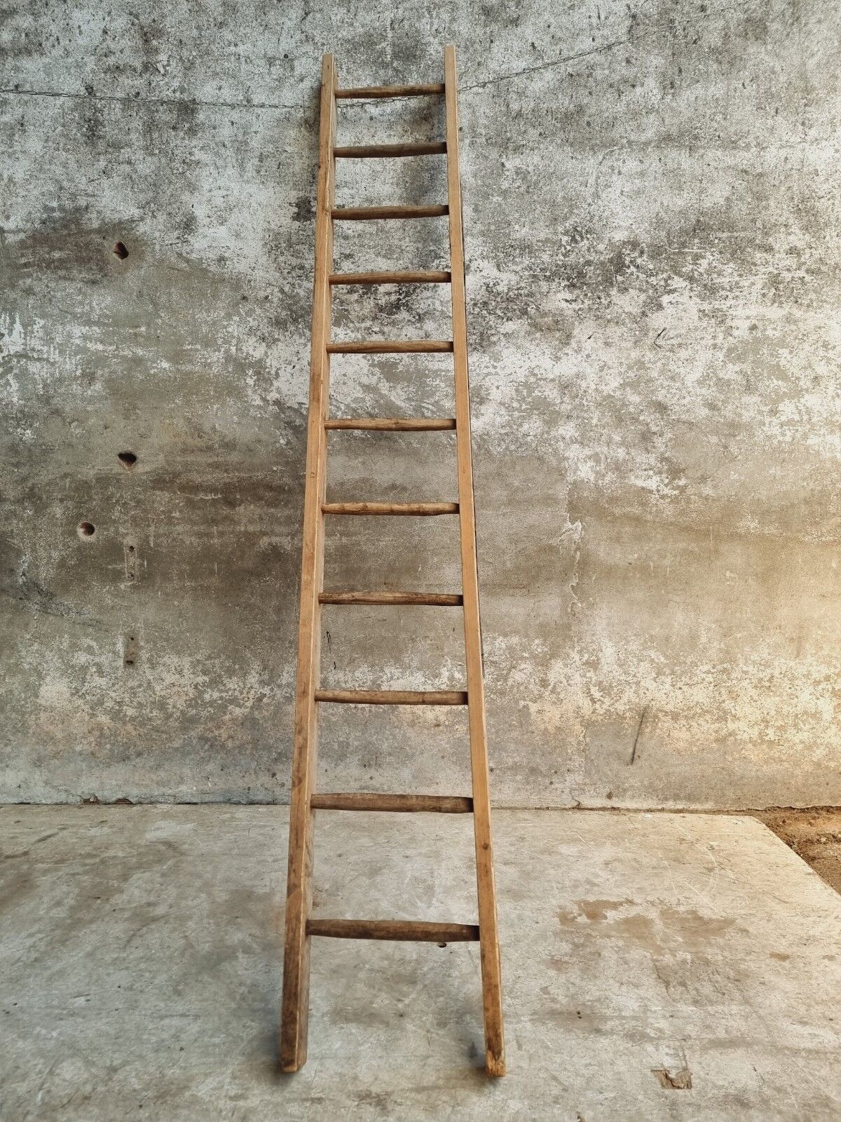 Antique ladder pine 290 cm