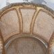 Gilted Louis XVI style office chair