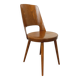 Chaise Mondor vintage de marque Baumann en bois des années 60