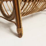 Bamboo magazine rack 1960