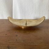 Antique Vintage Brass Candle Holder