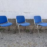 Série de 40 chaises de G. Piretti pour Castelli Anonima Castelli, Italie, années 1970