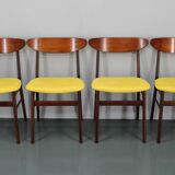 1960s Set of Four Retored Dining Chairs by Farstrup, Denmark