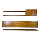 60s 70s teak string shelf module by Kajsa & Nils "Nisse" Strinning Sweden 60s