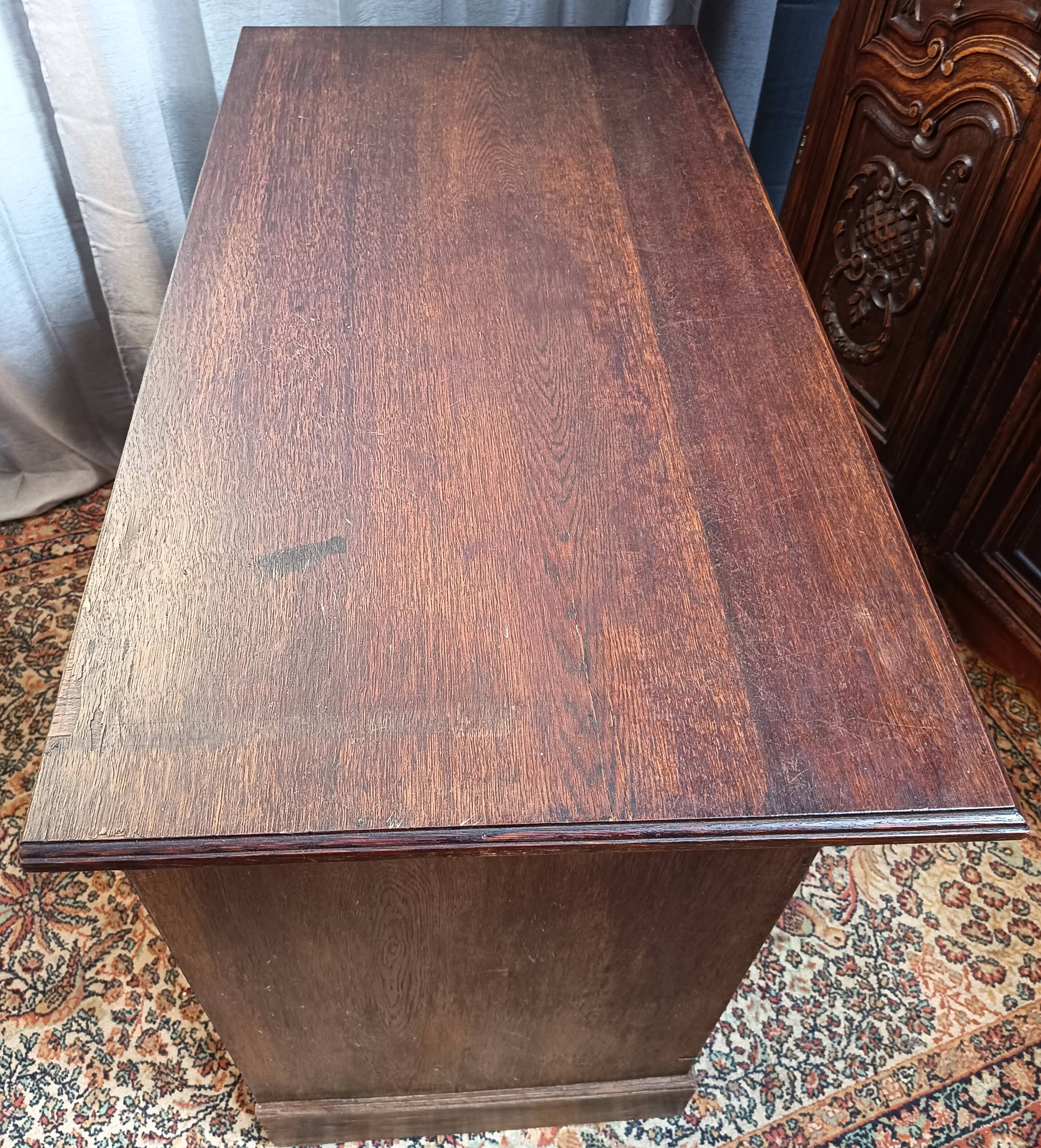 Art Deco oak sideboard