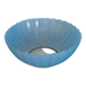 Bol en verre Huilor Dulcine bleu coupelle