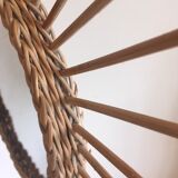 Mirror Sun rattan 62 X27