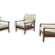 Lot of chairs flesh wing Sven Ivar Dysthe model Rock Royal, Norway