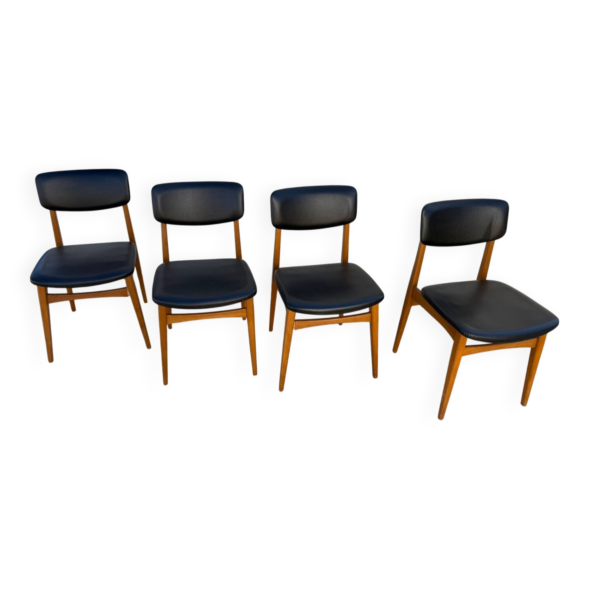 4 chaises vintage