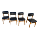 4 chaises vintage