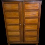 Vintage René Gabriel oak cabinet from the 60s