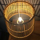 Lampe en grès céramique vintage
