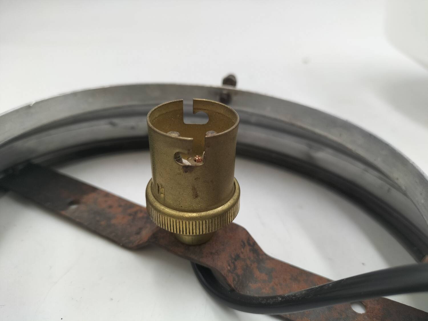 Opaline glass ceiling light