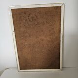 Oil painting on Isorel - Bouquet of yellow flowers Signed Rervillard