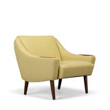 Reupholstered Vintage Armchair by Johannes Andersen, 1960s
