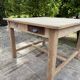 Table bois carré / Table à manger / table de boulanger