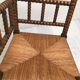 Fauteuil d'angle ancien vintage