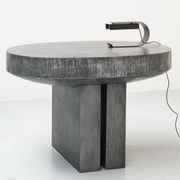 Roger Bonduel, Table Console en Acier Gravé à la Main