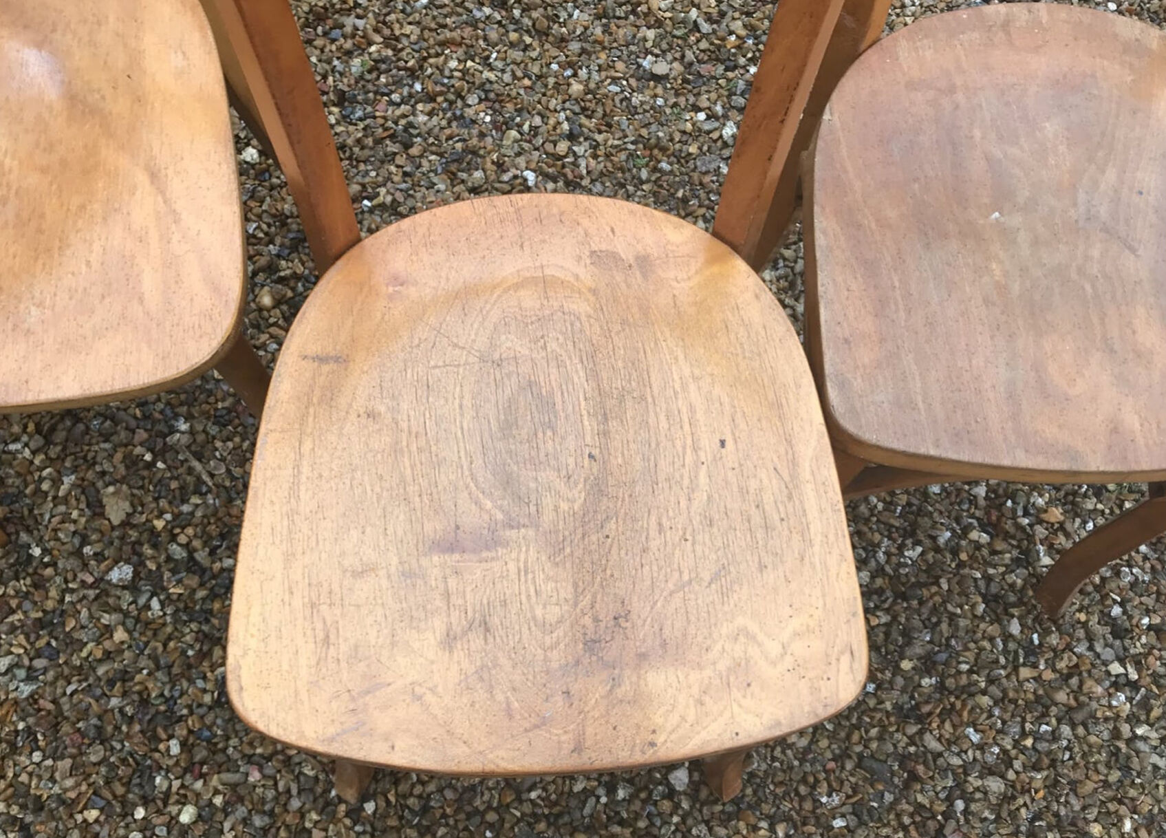 Vintage bistro chairs