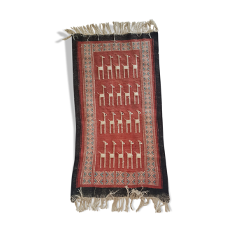 Tapis berbère en laine 55x110cm
