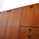Teak veneer “Propos” series sideboard produced by Hulmefa, 1960s Netherlands