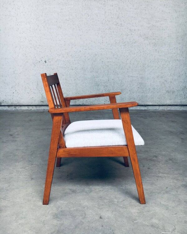 Mid-Century Modern Dutch Armchair Set, Netherlands, 1950s, Set of 3