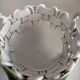 Braided ceramic dish