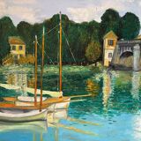 Bateau sur un fleuve