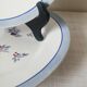 Paire d'assiettes plates