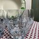 Lot de 5 gobelets en cristal