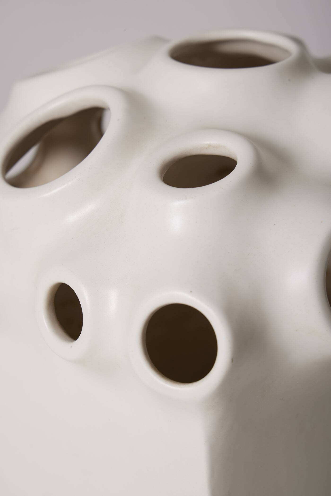 Ceramic vase Guy Yvon Rolland and Georges Lanteri