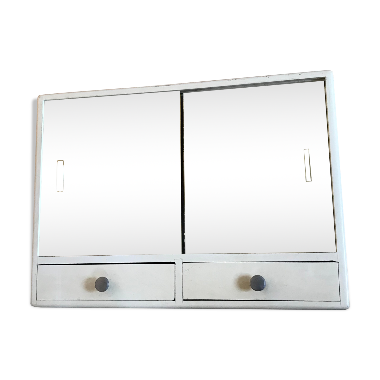 Vintage medicine cabinet mirror