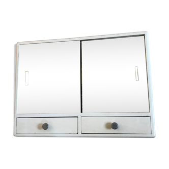 Vintage medicine cabinet mirror