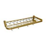 Wall-mounted cloakroom coat rack