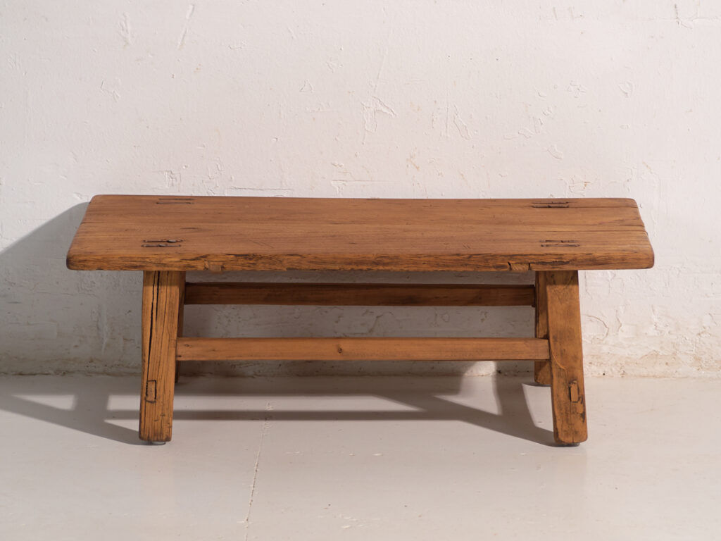 Antique pine coffee table – China, circa 1890