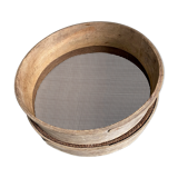Old large wooden sieve