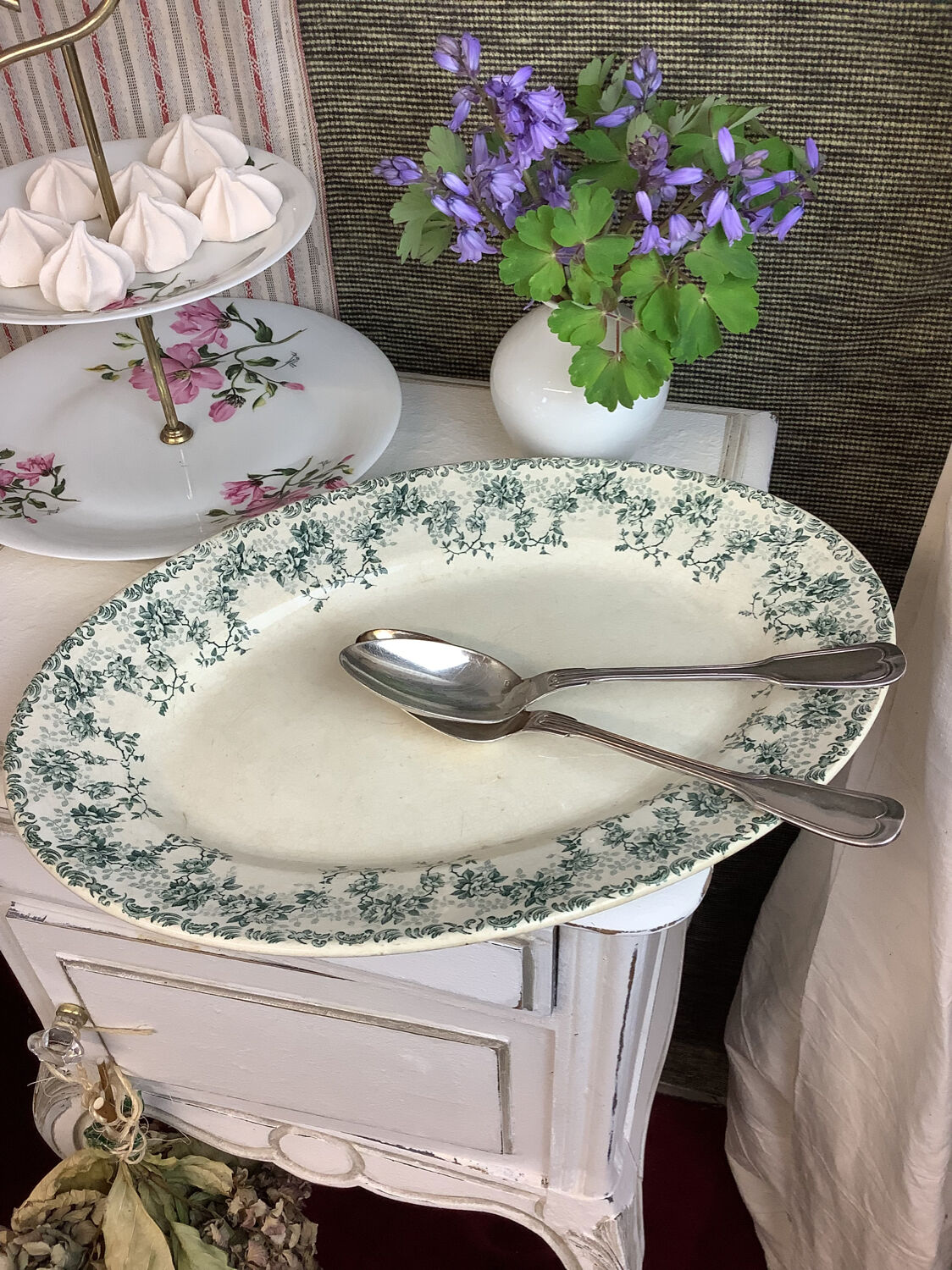 Old dish Terre de fer made in france Choisy le Roi