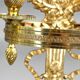 Pair of Gilded Bronze Wall Lights, Directoire Style, Two Lights
