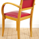 Red armchair