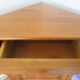 Beautiful corner cupboard - cherry stain - Drawer - one door - Louis Philippe style