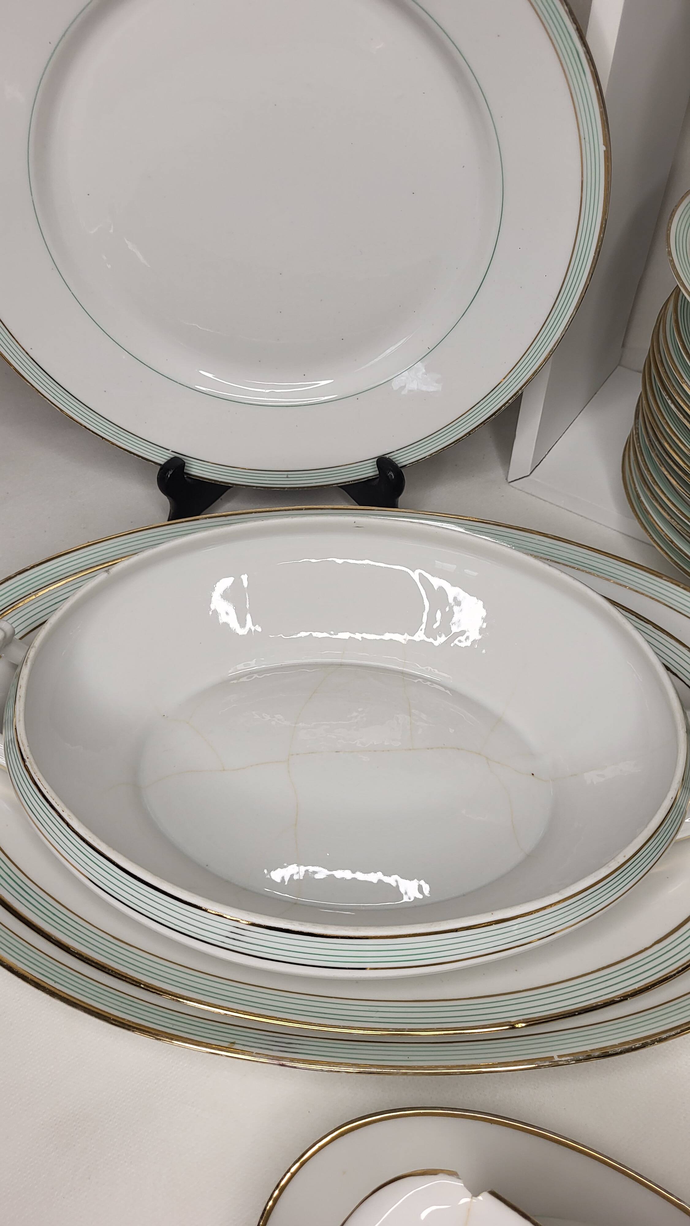 Porcelain dinner service 50 pieces